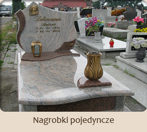 nagrobki pojedyncze